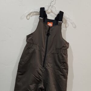 Ozark Trail Kids' Dark Brown Overalls